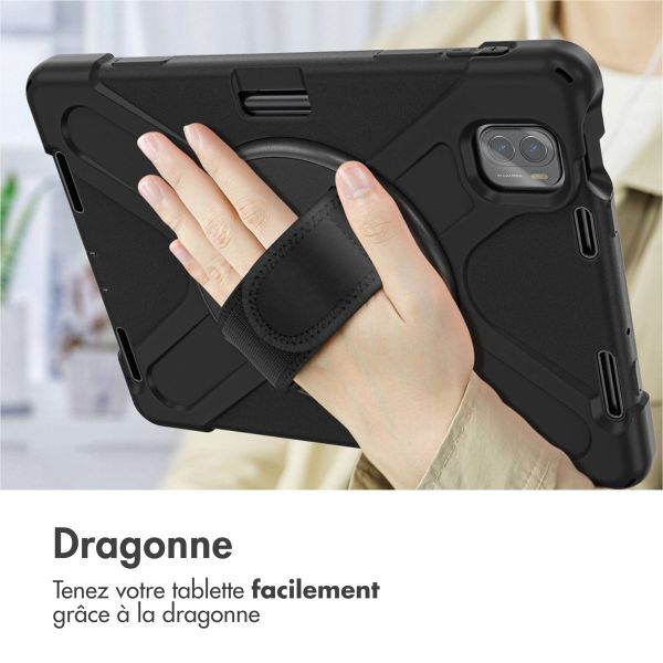 iMoshion Coque tablette avec dragonne Xiaomi Pad 5 - Noir