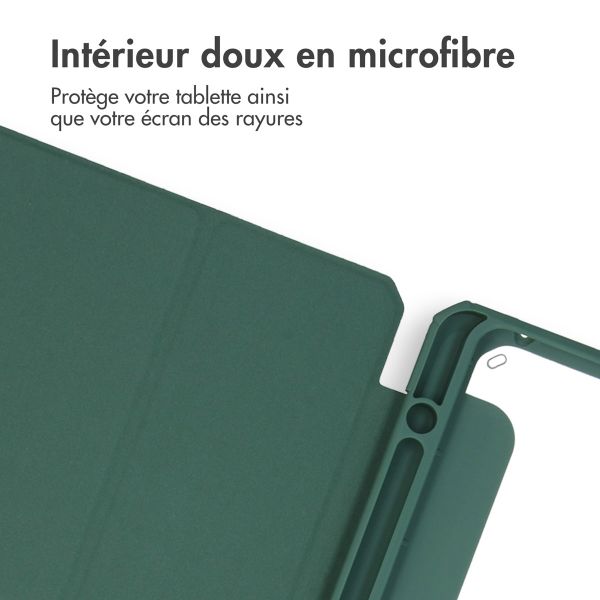 iMoshion Coque tablette rigide Trifold iPad Pro 13 (2024) M4 - Vert