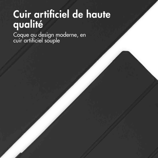 iMoshion Coque tablette rigide Trifold iPad Pro 11 (2024) M4 - Noir