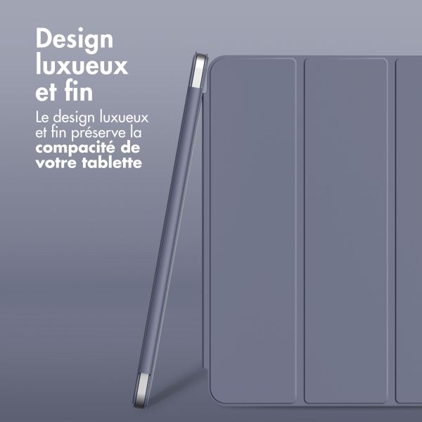 imoshion Magnetic etui de téléphone portefeuille iPad Pro 12.9 (2020 -2022) - Lavender