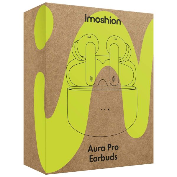 iMoshion ﻿Écouteurs Aura Pro - Écouteurs sans fil - Écouteurs sans fil Bluetooth - Avec fonction de réduction du bruit ANC - Petrol Green