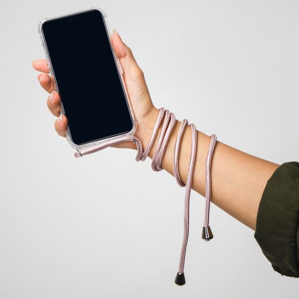 iMoshion Coque avec cordon Samsung Galaxy A15 (5G/4G) - Rose Dorée