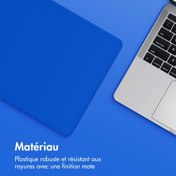 imoshion Coque rigide MacBook Air 15 pouces (2023) / Air 15 pouces (2024) M3 chip - A2941 / A3114 - Cobalt Blue