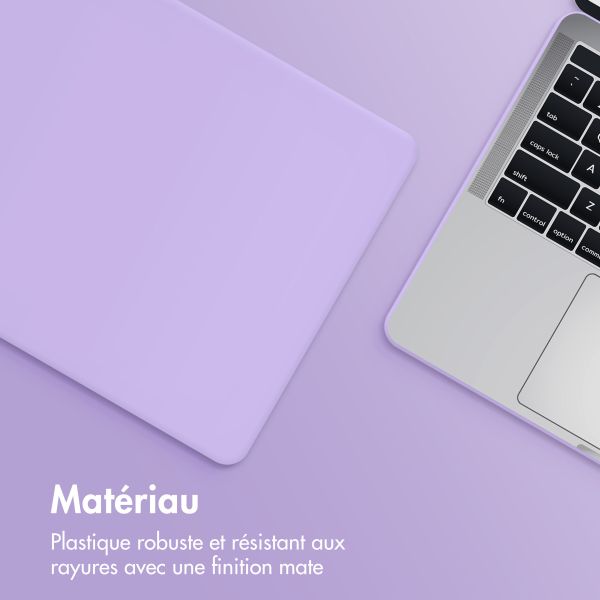 imoshion Coque rigide MacBook Air 15 pouces (2023) / Air 15 pouces (2024) M3 chip - A2941 / A3114 - Lavender Lilac