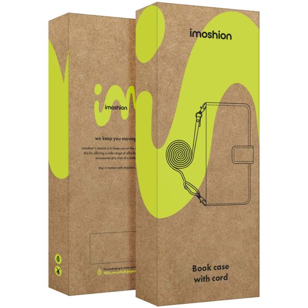 imoshion Etui de téléphone portefeuille avec cordon iPhone 11 - Noir