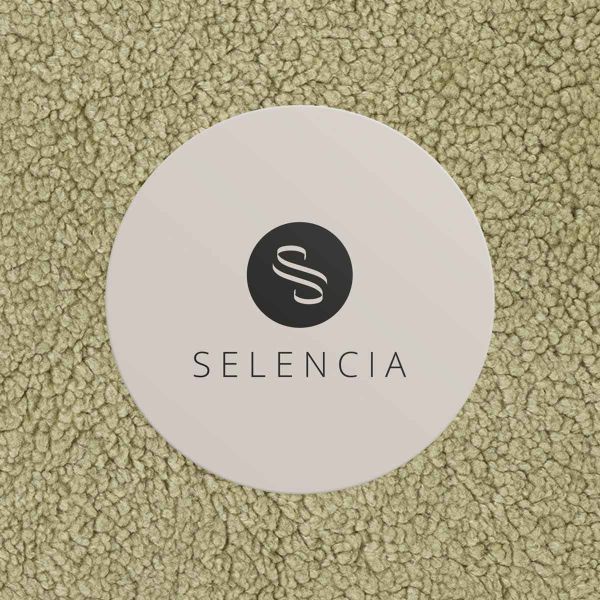 Selencia Pochette ordinateur Teddy 15-16 pouces - Sage Green