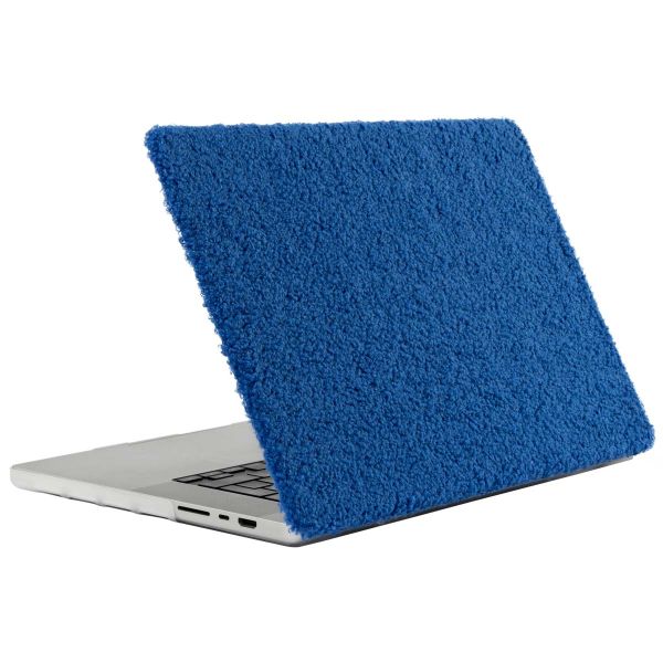 imoshion Teddy Hard Cover MacBook Pro 13 pouces (2020 / 2022) - A2289 / A2251 / A2338 - Cobalt Blue