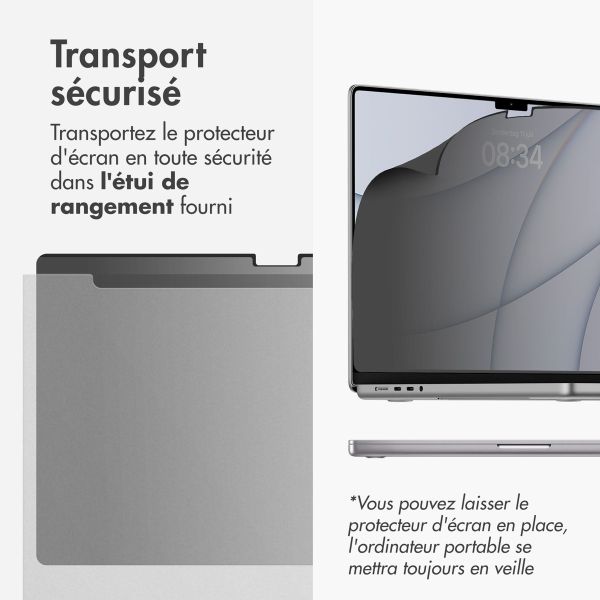 Accezz Protecteur d'écran de privacy magnétique MacBook Air 13 pouces (2022) / Air 13 pouces (2024) M3 chip - A2681 / A3113