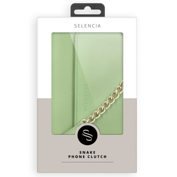 Selencia Serpent Clutch amovible Tierra Galaxy S21 - Vert