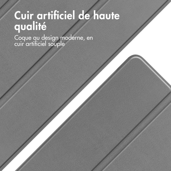 imoshion Coque tablette Design Trifold Lenovo Tab M10 (3rd gen) - Gris