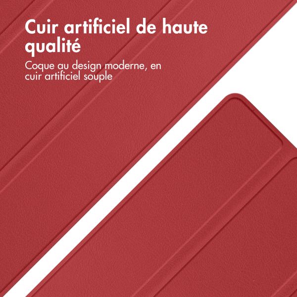 iMoshion Coque tablette Trifold Xiaomi Pad 6 / 6 Pro - Rouge