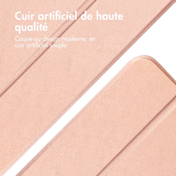 iMoshion Coque tablette Trifold Oppo Pad Air - Rose Dorée