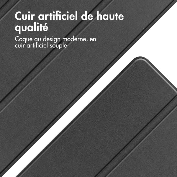 iMoshion Coque tablette Trifold iPad Pro 13 (2024) M4 - Noir