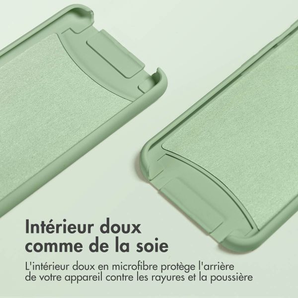 iMoshion Coque de couleur avec cordon amovible Samsung Galaxy S22 - Vert