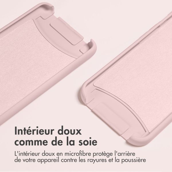 iMoshion Coque de couleur avec cordon amovible Samsung Galaxy S23 - Rose