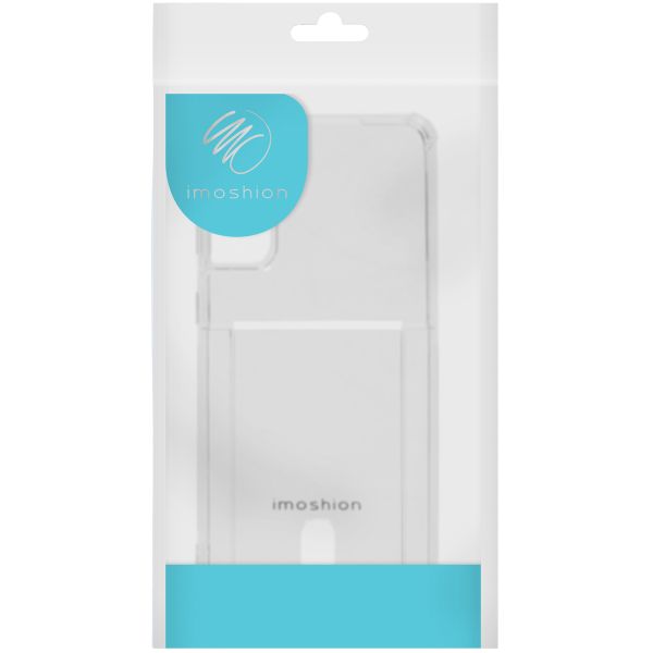 imoshion Coque silicone avec support de passe Samsung Galaxy S23 - Transparent