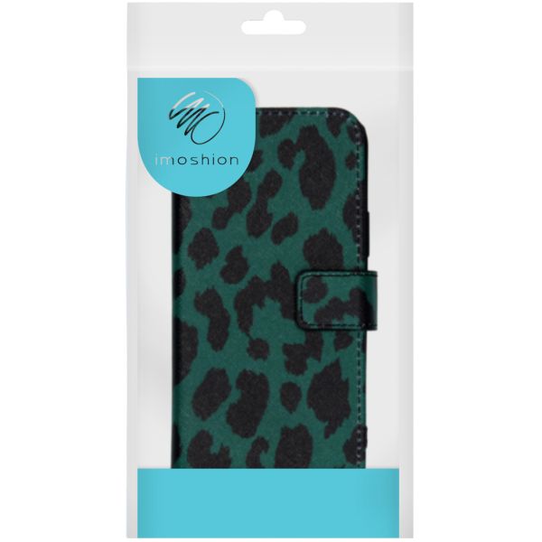 iMoshion Coque silicone design Galaxy S21 FE - Green Leopard