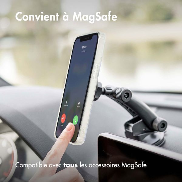 Accezz Coque Clear avec MagSafe pour l'iPhone 13 Pro - Transparent