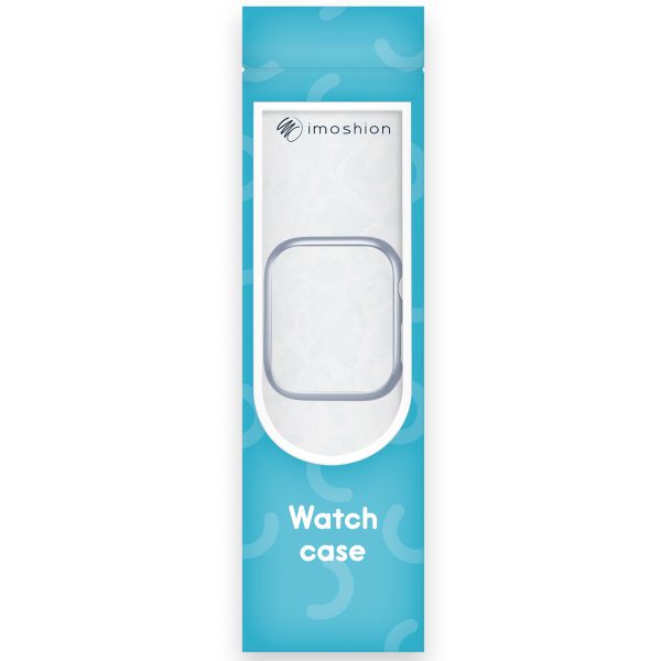 imoshion Coque rigide à couverture complète Samsung Galaxy Watch 4 40 mm - Argent