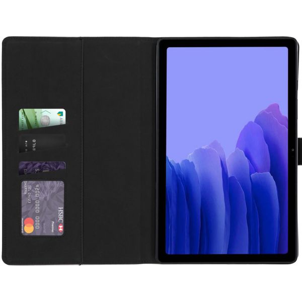 imoshion Coque tablette luxe Samsung Galaxy Tab A7 - Bleu foncé