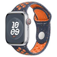 Apple Nike Sport Band Apple Watch Series 1-9 / SE - 38/40/41 mm / Series 10 - 42 mm - Taille S/M - Blue Flame