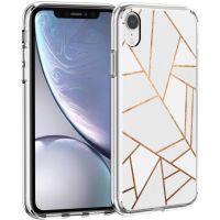 imoshion Coque Design iPhone Xr - White Graphic