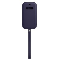 Apple Sacoche en cuir MagSafe iPhone 12 (Pro) - Deep Violet