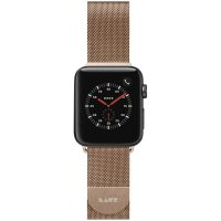 Laut Steel Loop Apple Watch Series 1-10 / SE / Ultra (2) - 42/44/45/46/49 mm - Dorée