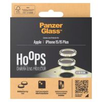 PanzerGlass Protection d'écran camera Hoop Optic Rings iPhone 15 / 15 Plus - Yellow