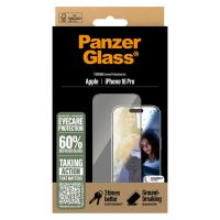 PanzerGlass Protection d'écran EyeCare Ultra-Wide Fit Anti avec applicateur iPhone 16 Pro