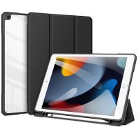 Dux Ducis Coque tablette Toby iPad 9 (2021) 10.2 pouces / iPad 8 (2020) 10.2 pouces / iPad 7 (2019) 10.2 pouces - Noir