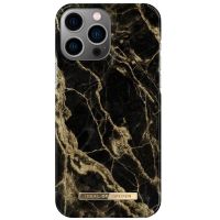 iDeal of Sweden Coque Fashion iPhone 13 Pro Max - Golden Smoke Marble