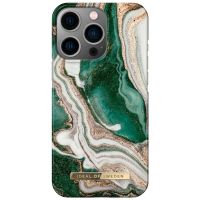 iDeal of Sweden Coque Fashion iPhone 13 Pro - Golden Jade Marble