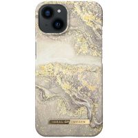 iDeal of Sweden Coque Fashion iPhone 14 - Sparkle Greige Marble