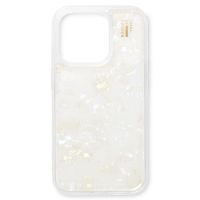 iDeal of Sweden Coque Pearlized iPhone 15 Pro - Blanc