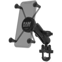 RAM Mounts X-Grip® U-Bolt Support de téléphone vélo/moto/scooter - Universel - Grand - Noir