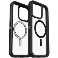 OtterBox Coque Defender Rugged avec MagSafe iPhone 15 Pro Max - Transparent / Noir