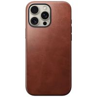 Nomad Coque Modern Horween Leather iPhone 16 Pro Max - Olde Dublin