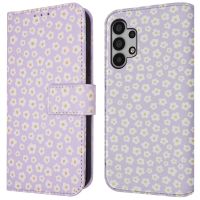 imoshion Étui de téléphone portefeuille Design Samsung Galaxy A32 (5G) - White Daisy