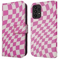 iMoshion Étui de téléphone portefeuille Design Samsung Galaxy A33 - Retro Pink