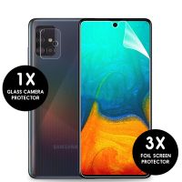 imoshion Protection d'écran + en verre Appareil photo Galaxy A71