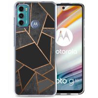 iMoshion Coque Design Motorola Moto G60 - Black Graphic