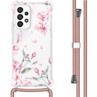 imoshion Coque Design avec cordon Samsung Galaxy A53 - Blossom Watercolor