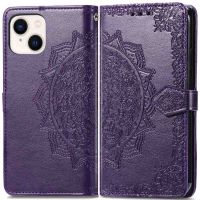 imoshion Etui de téléphone portefeuille Mandala iPhone 14 - Violet