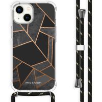 iMoshion Coque Design avec cordon iPhone 14 - Black Graphic