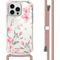 imoshion Coque Design avec cordon iPhone 14 Pro Max - Blossom Watercolor