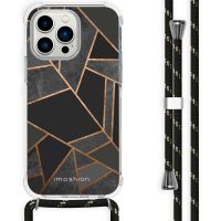 imoshion Coque Design avec cordon iPhone 14 Pro Max - Black Graphic