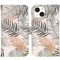 iMoshion Coque silicone design iPhone 14 - Glamour Botanic