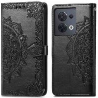 iMoshion Etui de téléphone portefeuille Mandala Oppo Reno 8 5G - Noir