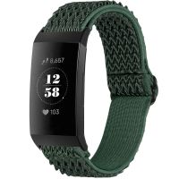 iMoshion Bracelet élastique en nylon Fitbit Charge 3 / 4 - Vert